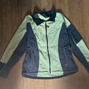 Mountain Hardwear Black and Tan Ski Jacket